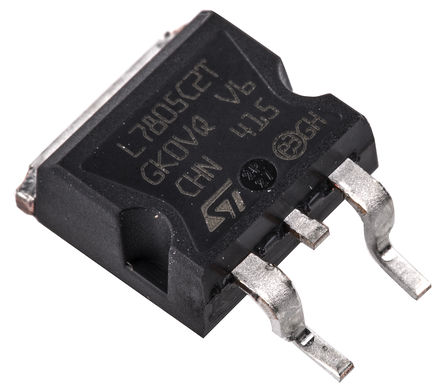 L7805CD2T-TR 线性稳压器 1.5A 5 V, 3针 D2PAK